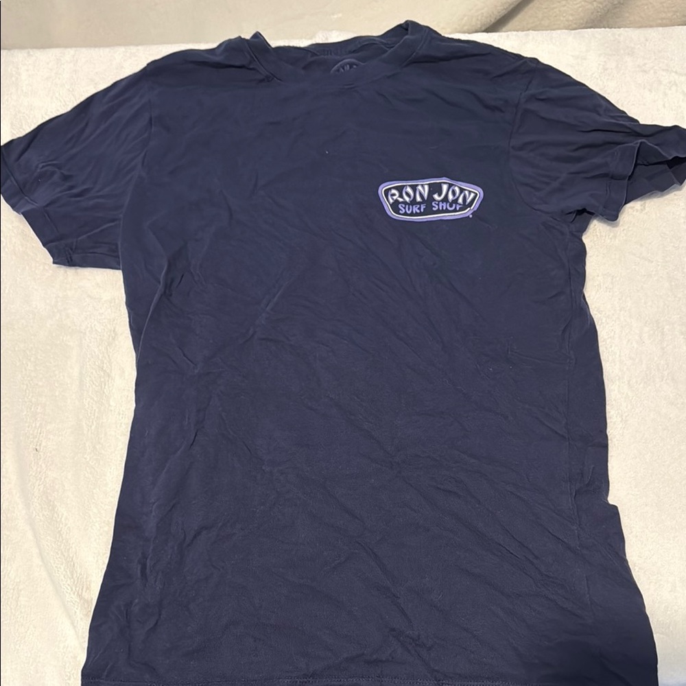 Classic Blue Short Sleeve Crew Neck Tee